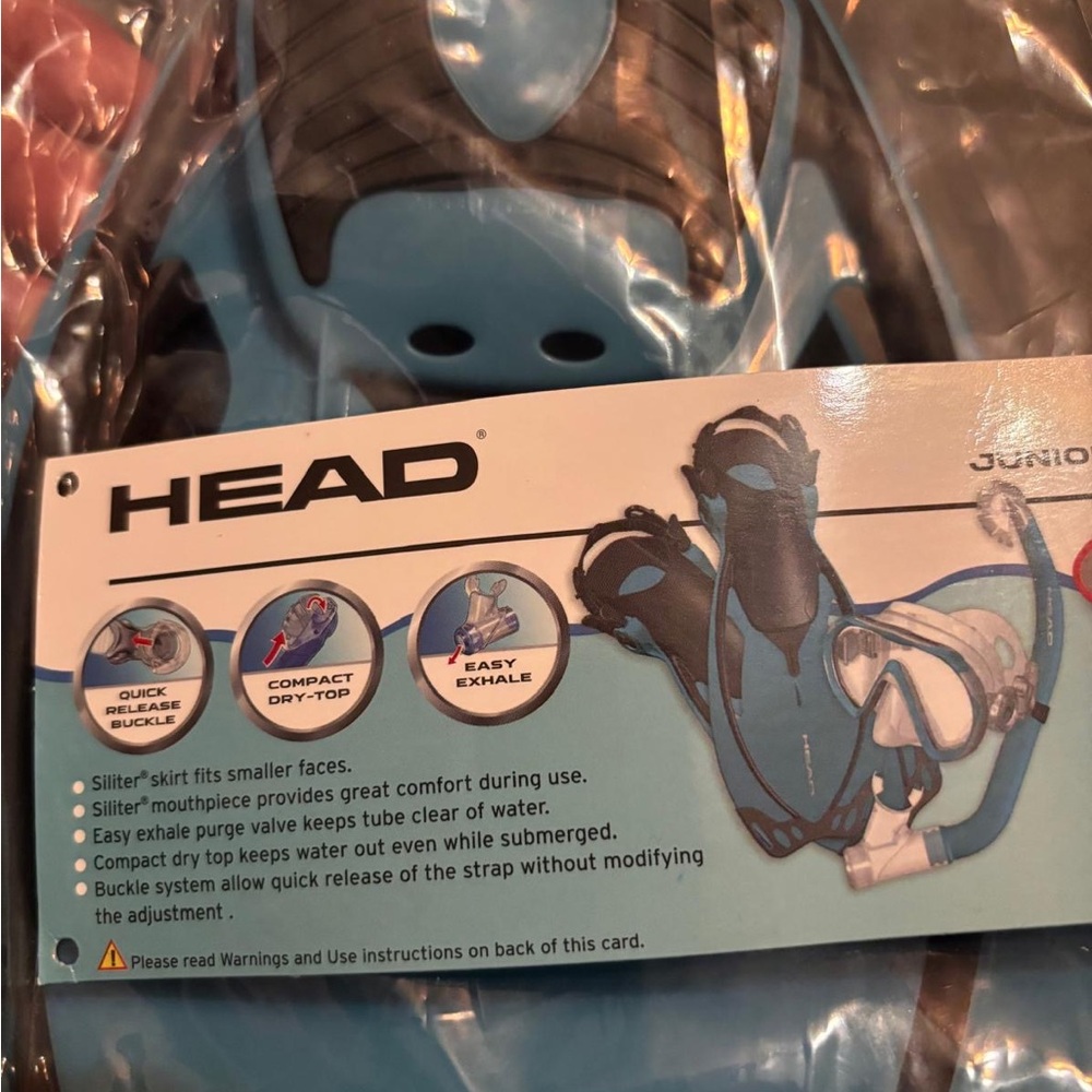 HEAD Snorkeling Set with Backpack - Picture 5 of 7